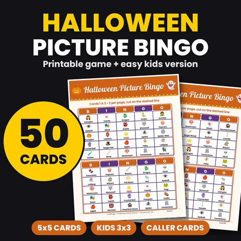 Halloween Bingo Game preview