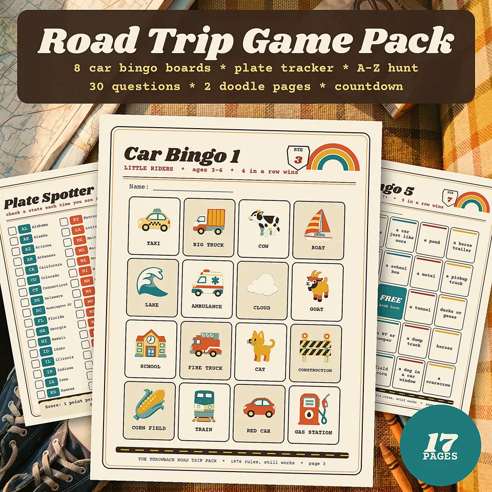 Road Trip Game Pack, image 1 of 5