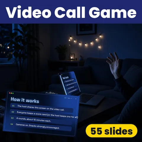 Virtual Party Game for Video Calls preview
