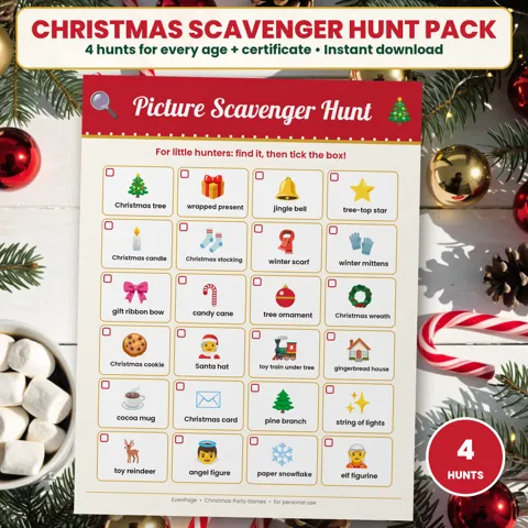Christmas Scavenger Hunt preview