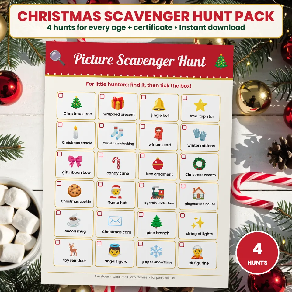 Christmas Scavenger Hunt, image 1 of 5