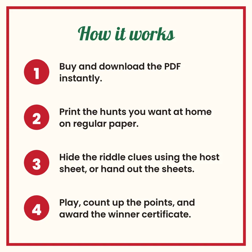 Christmas Scavenger Hunt, image 4 of 5